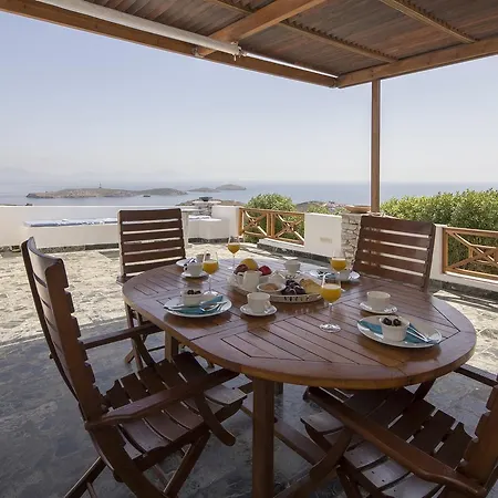 Syros Luxury Living Villa Rozia Exterior photo